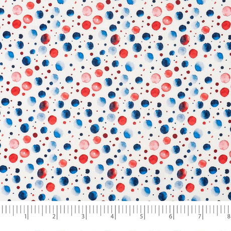 SINGER 100% Cotton Watercolor Dots Fabric by the Yard