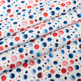 SINGER 100% Cotton Watercolor Dots Fabric by the Yard