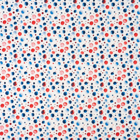SINGER 100% Cotton Watercolor Dots Fabric by the Yard
