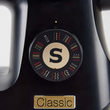 SINGER HD500 Classic Black Sewing Machine - Black, Vintage Inspired Design, Hard Carrying Case Bundle (1 Unit)
