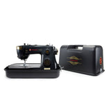SINGER HD500 Classic Black Sewing Machine - Black, Vintage Inspired Design, Hard Carrying Case Bundle (1 Unit)