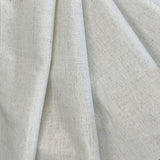 Shanna Fabric Polyester Linen Blend Fabric - Solid Metallic Linen Look, 55" Width (1 Yard)