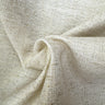 Shanna Fabric Polyester Linen Blend Fabric - Solid Metallic Linen Look, 55" Width (1 Yard)