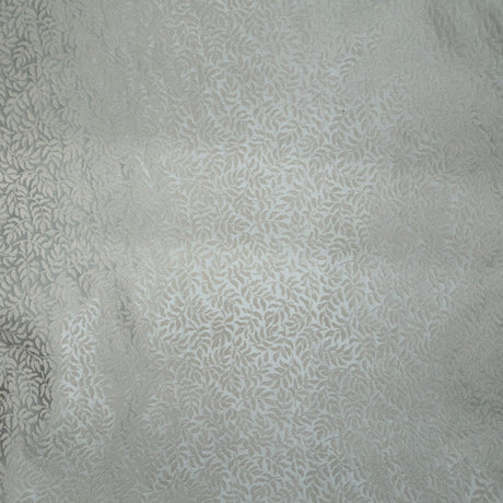 Shasta Silk Fabric - Tone-On-Tone Jacquard Floral, 54" Width (1 Yard)