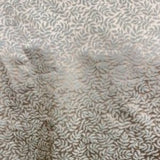 Shasta Silk Fabric - Tone-On-Tone Jacquard Floral, 54" Width (1 Yard)
