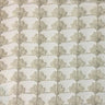 Shea Floral Metallic Sheer Fabric - Beige, Ivory, Taupe, White, 110" Width (1 Yard)