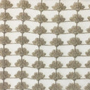 Shea Floral Metallic Sheer Fabric - Beige, Ivory, Taupe, White, 110" Width (1 Yard)