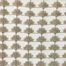 Shea Floral Metallic Sheer Fabric - Beige, Ivory, Taupe, White, 110" Width (1 Yard)