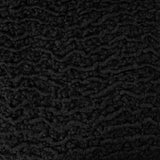 Sherpa Boucle Polyester Fabric - Ivory, Gray, Denim, Black, 57" Width (1 Yard)