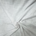 Shira Sheer Polyester Viscose Fabric - Solid Sheer, White, Ivory, Flax, 118" Width (1 Yard)