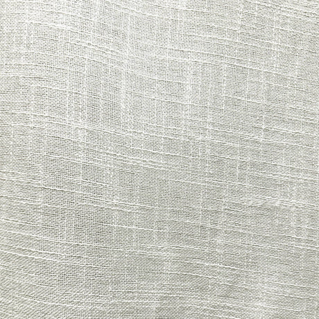 Shira Sheer Polyester Viscose Fabric - Solid Sheer, White, Ivory, Flax, 118" Width (1 Yard)