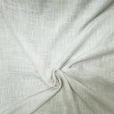 Shira Sheer Polyester Viscose Fabric - Solid Sheer, White, Ivory, Flax, 118" Width (1 Yard)