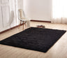 Luxury Soft Faux Fur Sheepskin Area Rug - Faux Fur Fabric, Solid, 7'6" X 10'3", Black, Dark Purple, Gray, White (1 Unit)