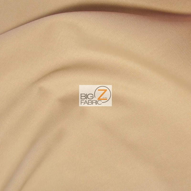 Poly Cotton Heavyweight Uniform Fabric Sand Sold By The Yard