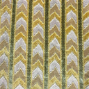 Sienna Cut Velvet Fabric - Chevron Striped Tribal Pattern, 55" Width (1 Yard)