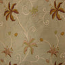 Sigrid Fabric Silk Fabric - Floral Embroidered, 54" Width (1 Yard)