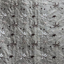 Sigrid Fabric Silk Fabric - Floral Embroidered, 54" Width (1 Yard)
