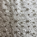Sigrid Fabric Silk Fabric - Floral Embroidered, 54" Width (1 Yard)