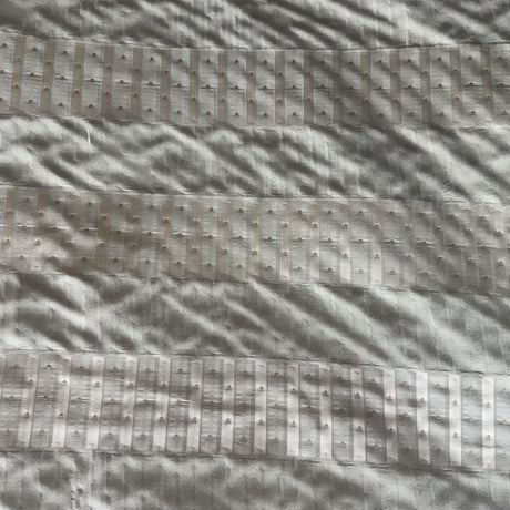 Silva Silk Fabric - Striped, 55" Width (1 Yard)