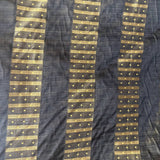 Silva Silk Fabric - Striped, 55" Width (1 Yard)