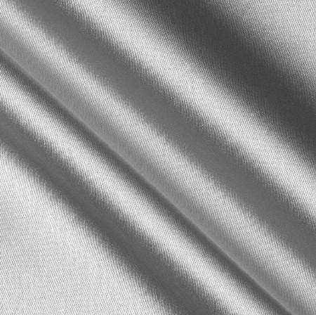 Silver Crepe Back Satin Fabric,