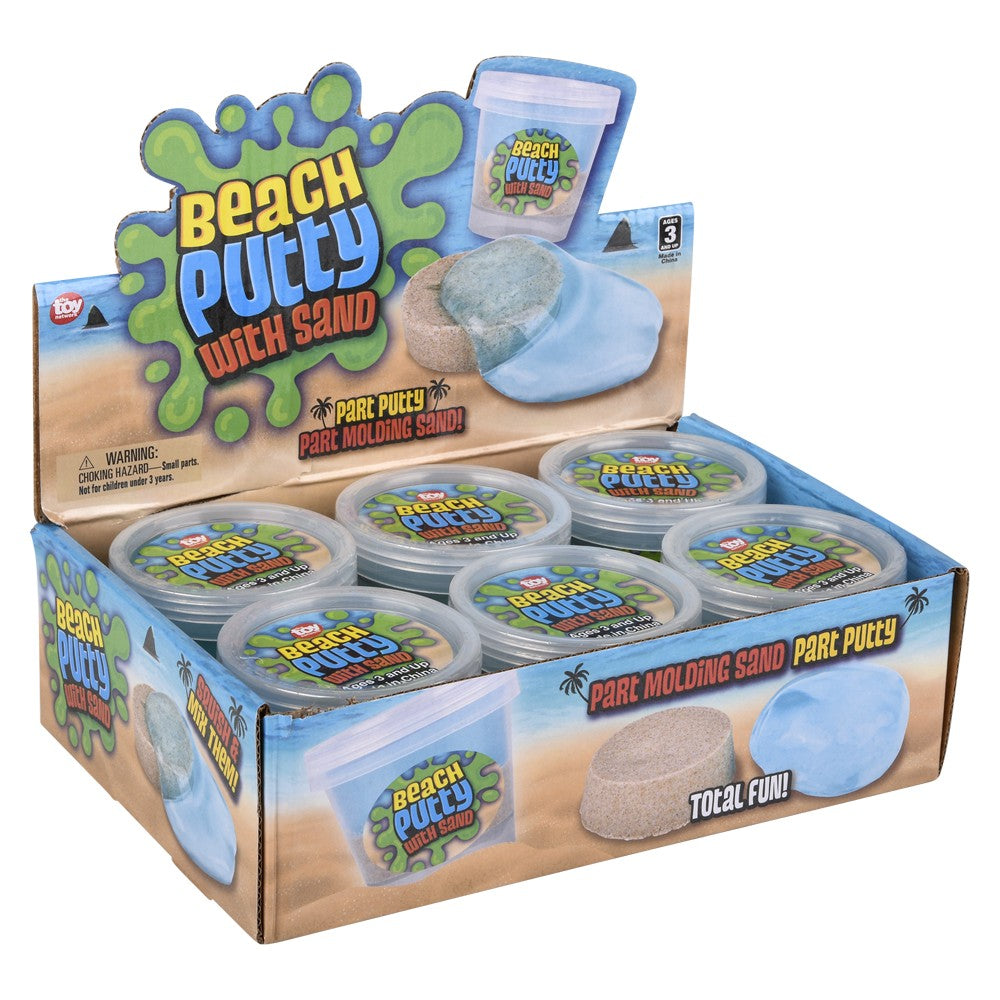 Beach Putty 6pc Display (Ages 3+)