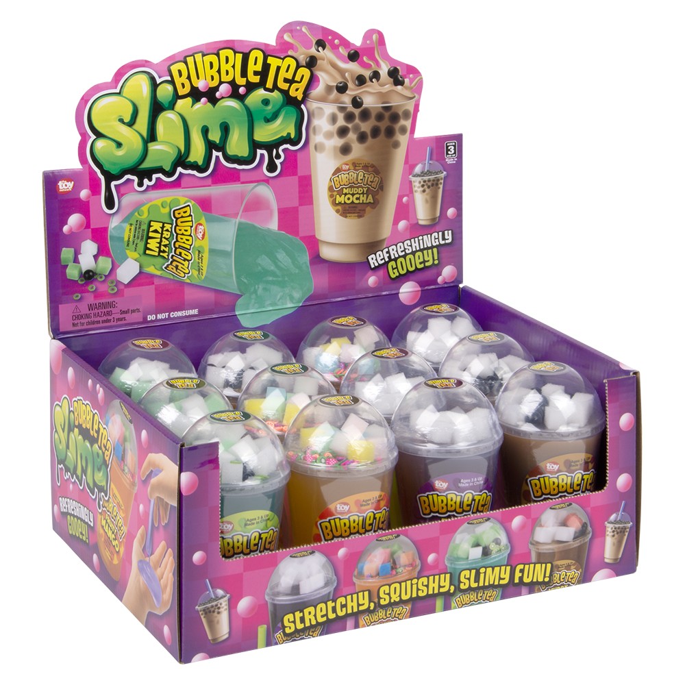 Bubble Tea Slime (12 PC Display)