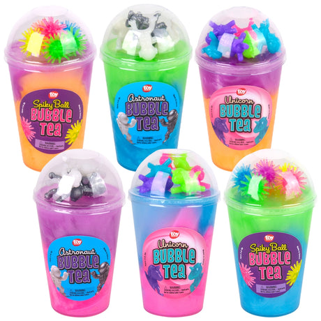 Bubble Tea Toy Slime (6 PC Display)