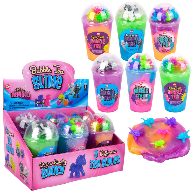 Bubble Tea Toy Slime (6 PC Display)