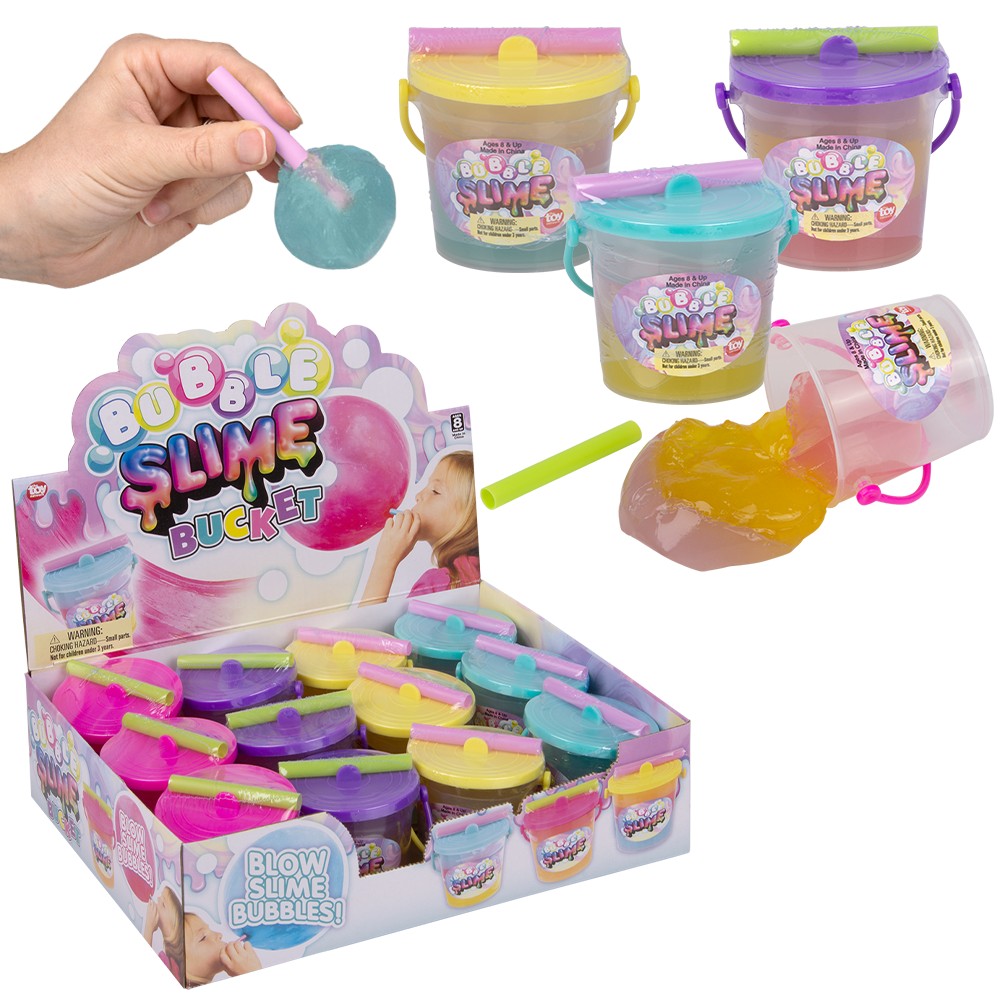 Bubble Slime Bucket 12ct (1 DSP)