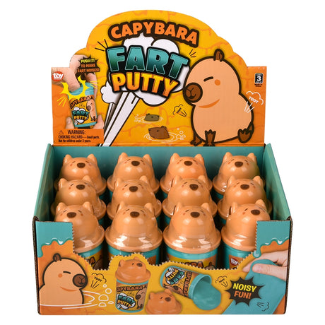 Capybara Fart Putty 12ct (1 DSP)
