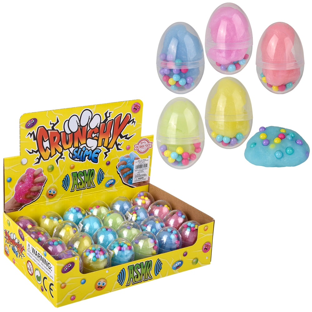 Crunchy Clay Slime Eggs (24 ct Display)