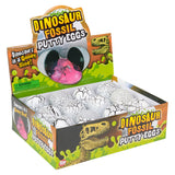 Dinosaur Fossil Egg Putty (1 DZ)