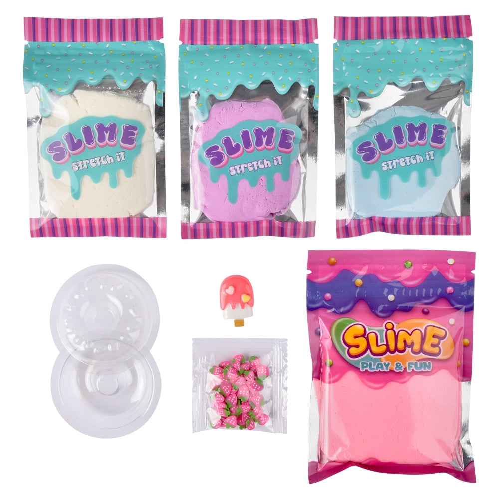 Donut Clay Slime Kit (1 DZ)