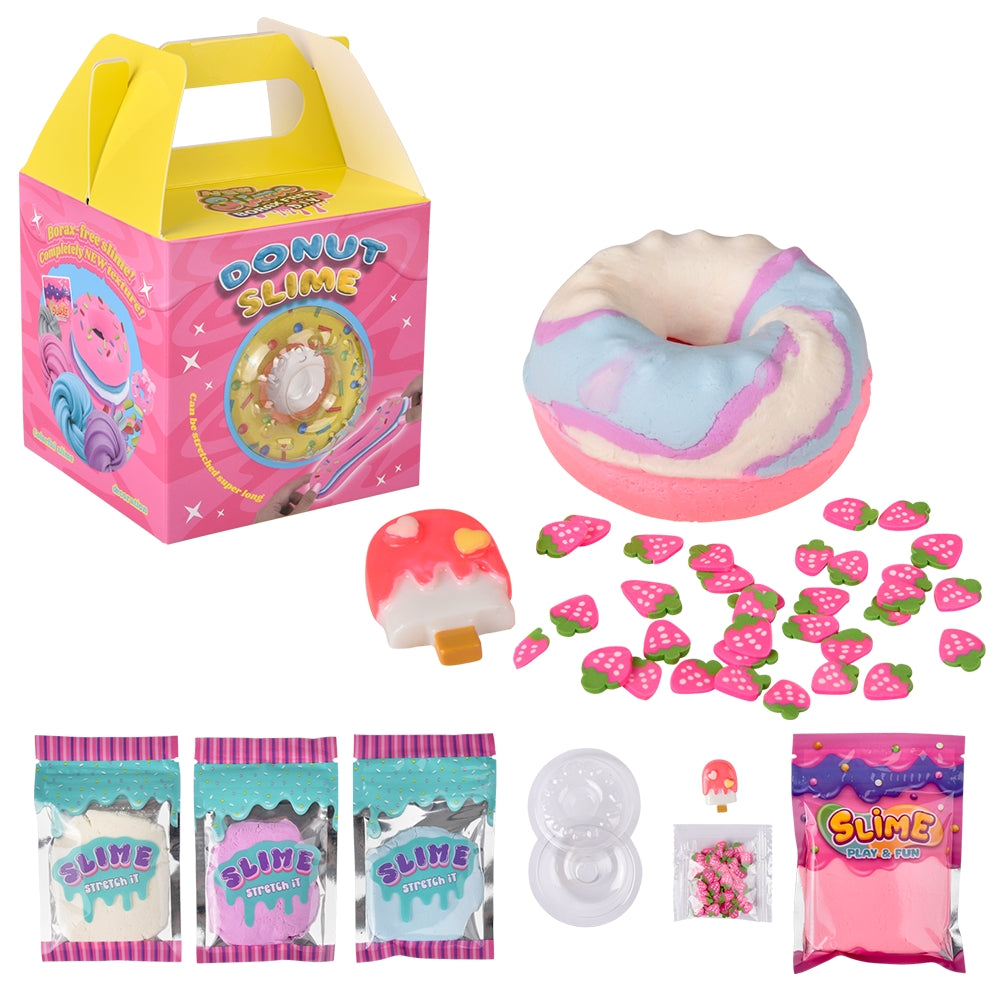 Donut Clay Slime Kit (1 DZ)