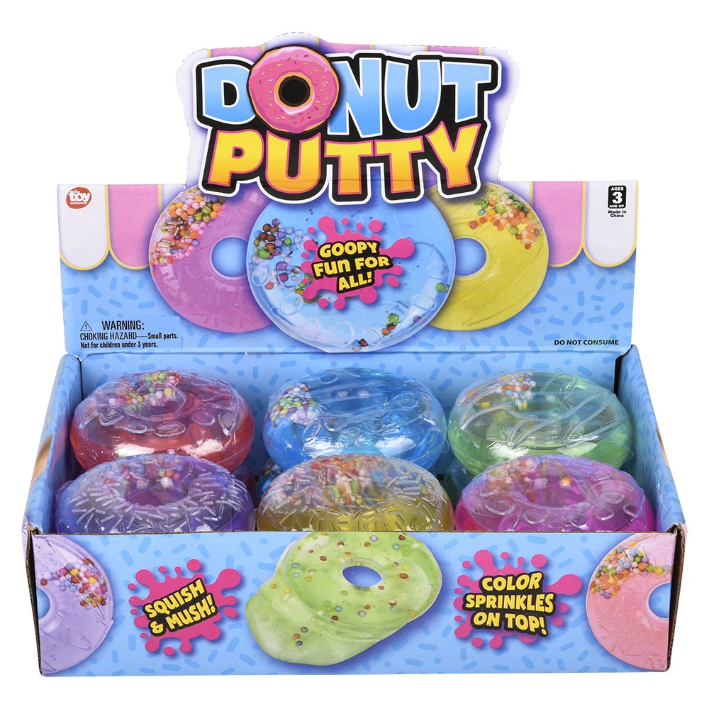 Donut Putty (12 Pc Display)
