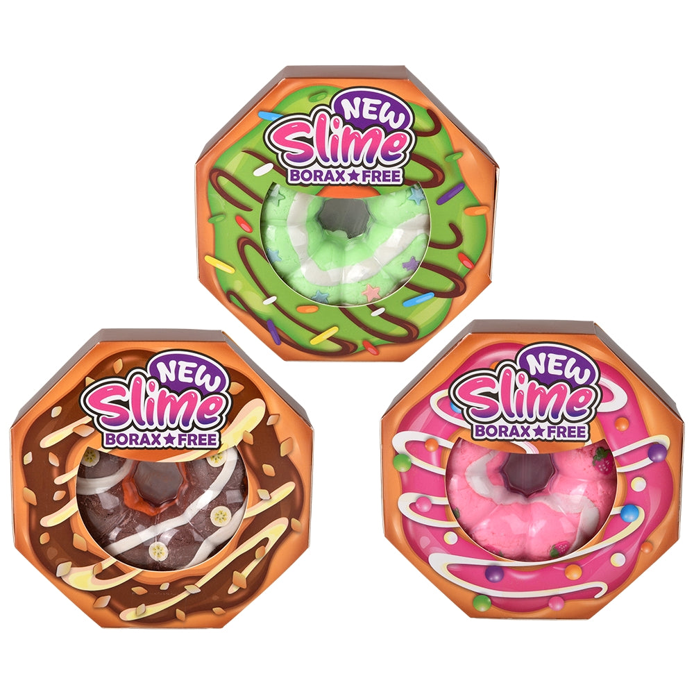 Donut Clay Slime Display (12 PC)