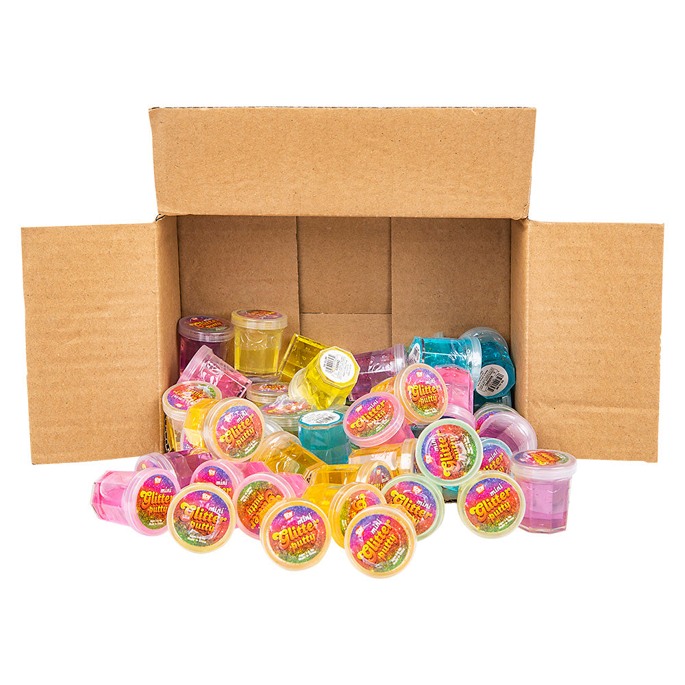 Mini Glitter Putty (48 Pc Box)