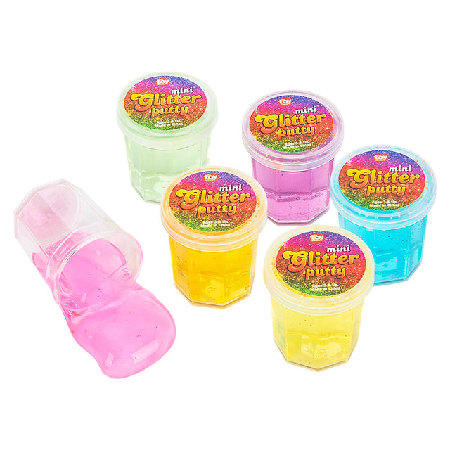 Mini Glitter Putty (48 Pc Box)