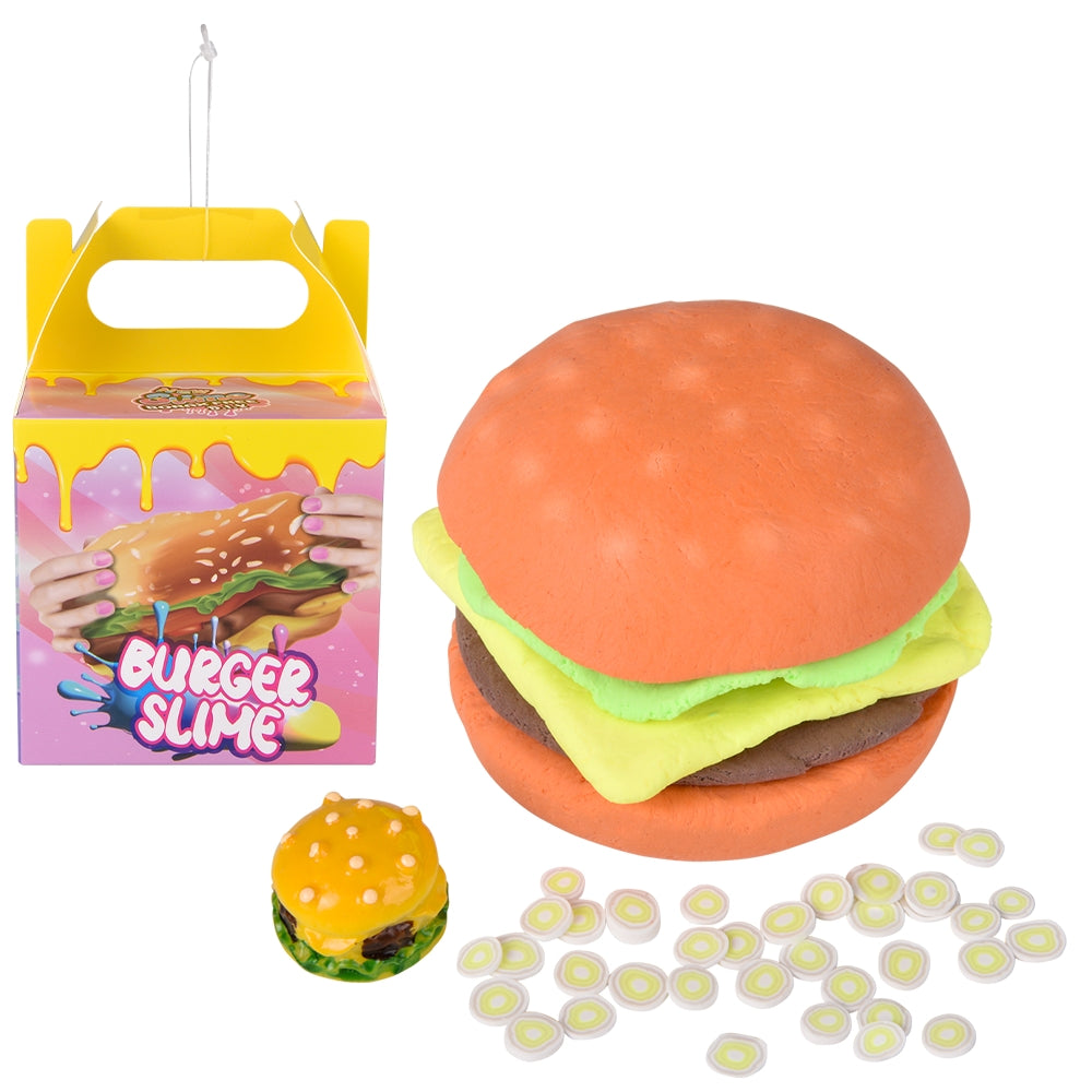 Cheeseburger Clay Slime Kit (1 UNT)