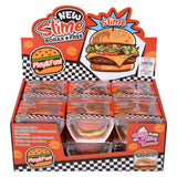 Cheeseburger Clay Slime (12 Ct Display)