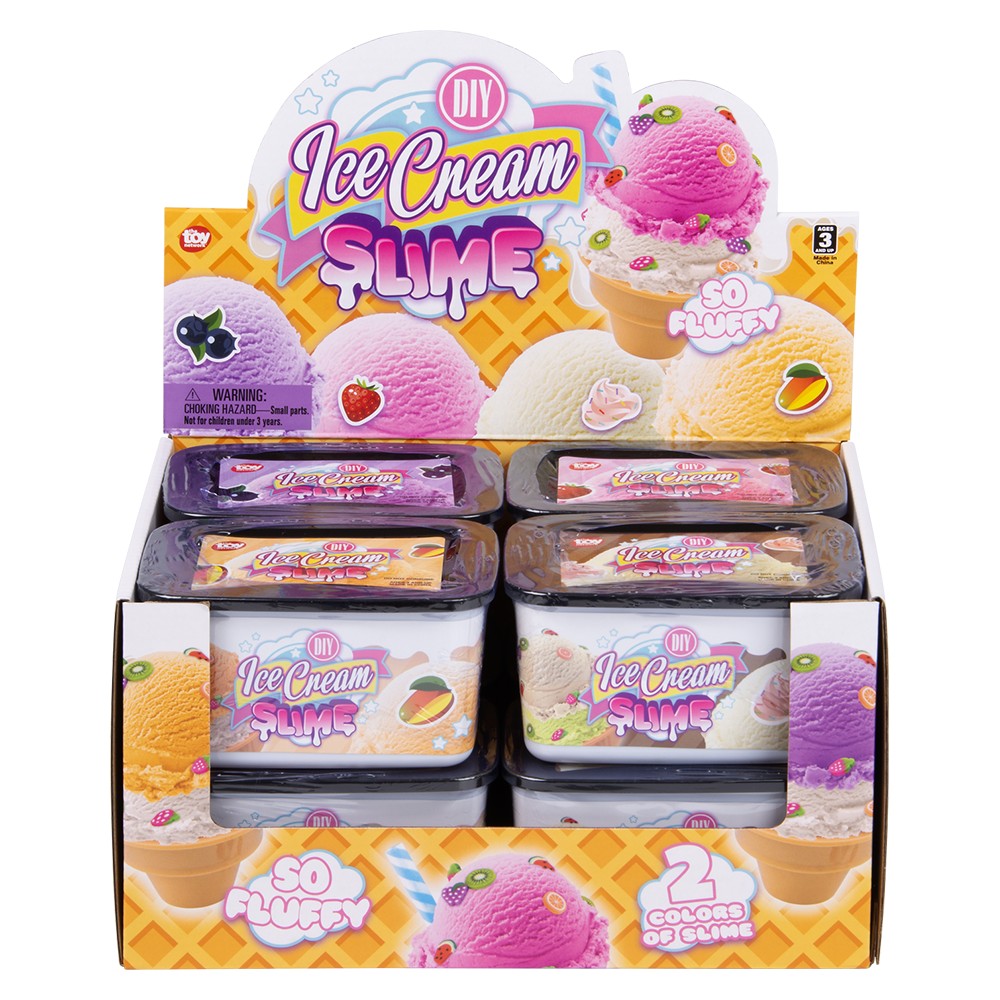 DIY Ice Cream Clay Slime 8ct (1 DSP)