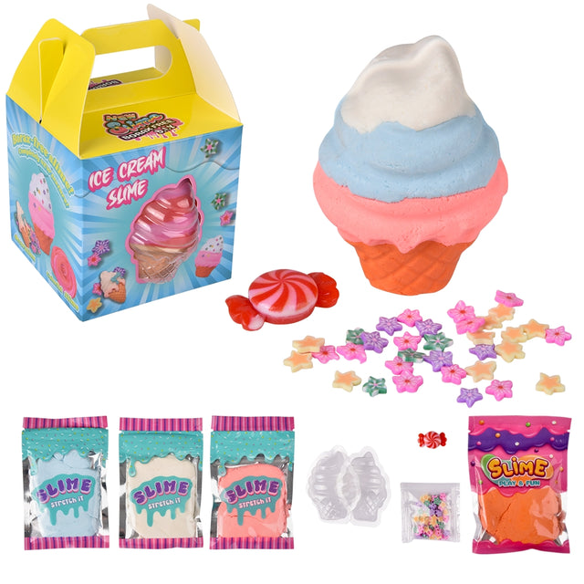 Ice Cream Clay Slime Kit (1 DZ)