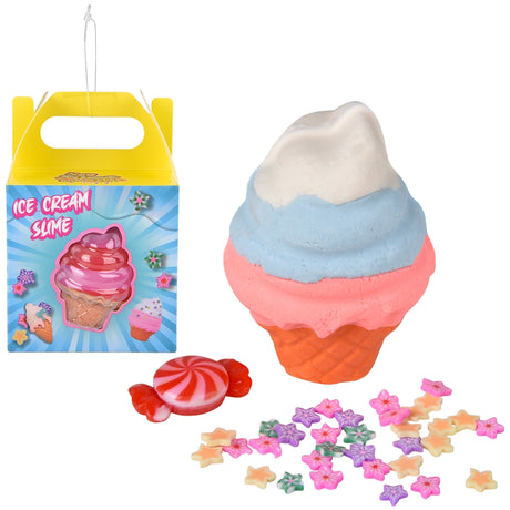 Ice Cream Clay Slime Kit