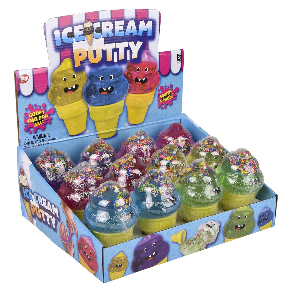Ice Cream Putty (12 Pc Display)