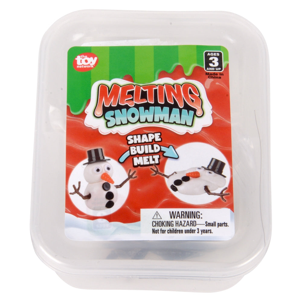 Melting Snowman Putty Toy (12 PC Display)