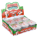 Melting Snowman Putty Toy (12 PC Display)