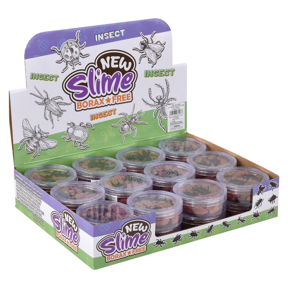 Insect Play Clay Slime 24ct (1 DSP)