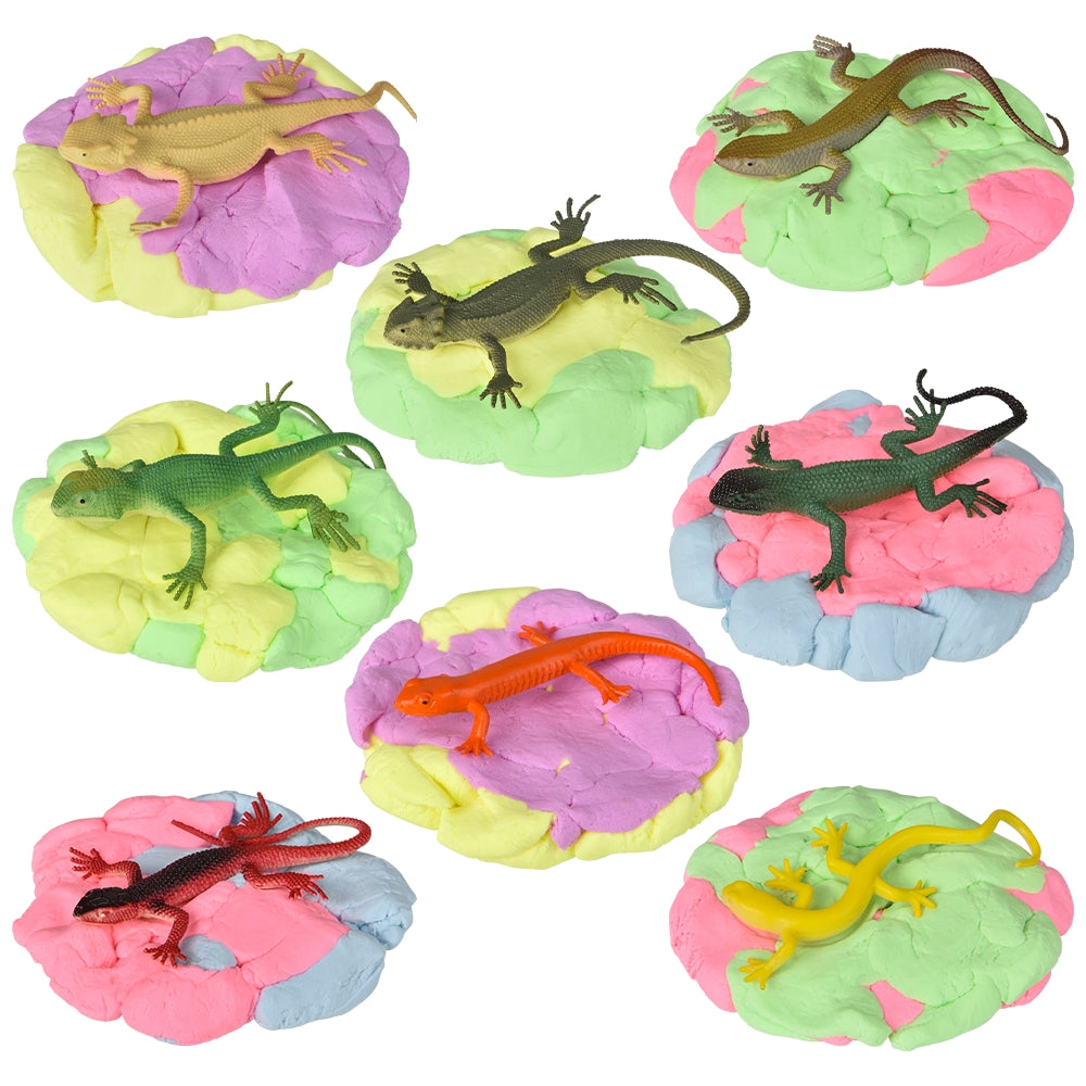 Lizard Play Clay Slime 24ct (1 DSP)