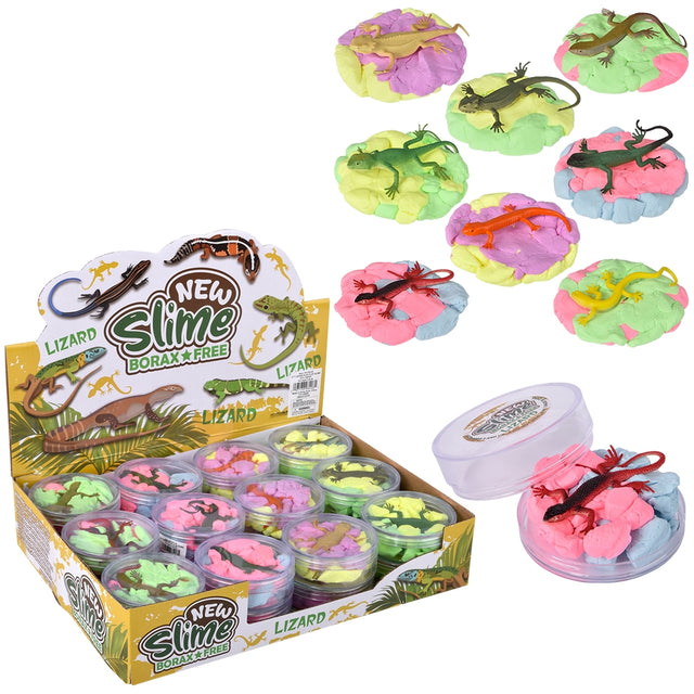 Lizard Play Clay Slime 24ct (1 DSP)